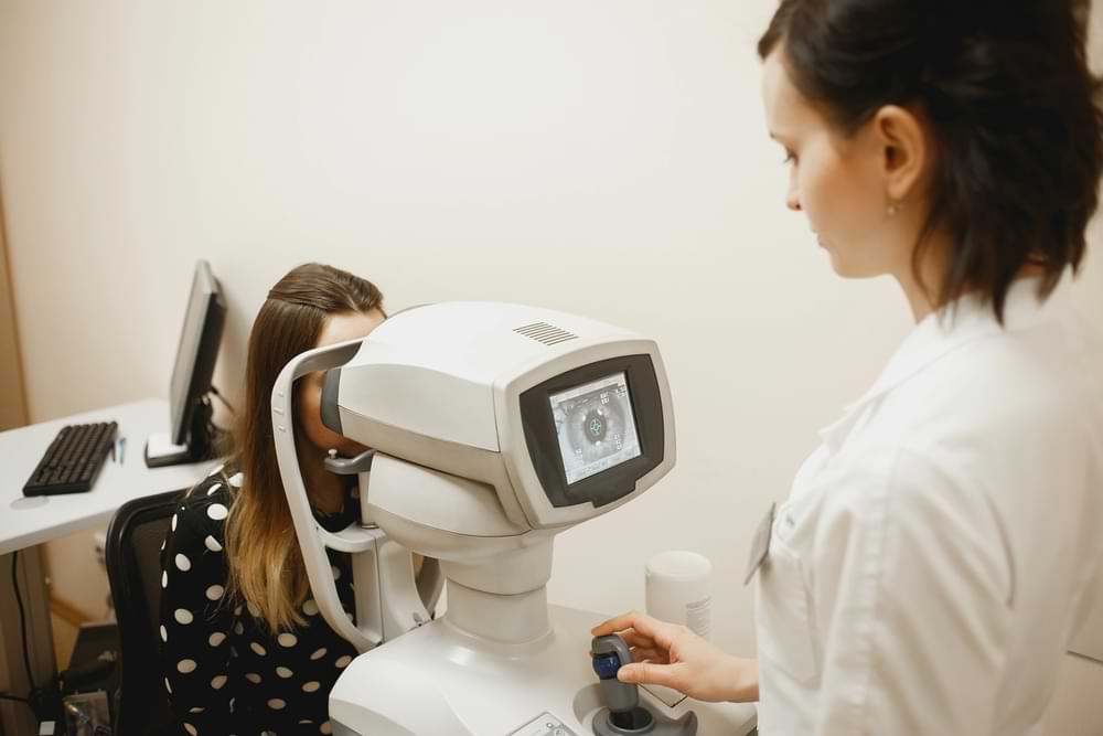 OCT eye scan in Footscray Sunshine or St Albans